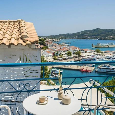 The Blue Hotel Skiathos Town Exterior photo